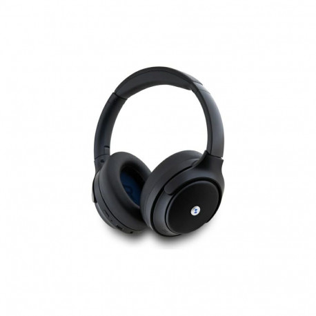BMW On-Ear Bluetooth ANC Headphones BMBHKL601SSLVK Black Metal Logos