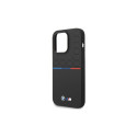 BMW Silicone Pattern iPhone 15 Pro Max Case - Black