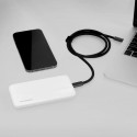 Wozinsky akupank 10000mAh Li-Po 2xUSB, valge (WPBWE1)