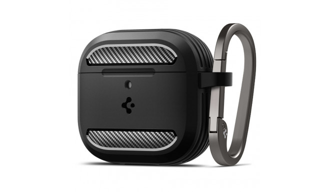 Spigen Rugged Armor Case for AirPods 4 - Black