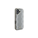 DKNY Checkered Pattern Magsafe iPhone 16 Case - Beige