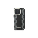 DKNY Checkered Pattern Magsafe iPhone 16 Pro Case - Black
