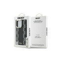 DKNY Checkered Pattern Magsafe iPhone 16 Pro Case - Black