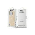 DKNY Repeat Texture Pattern & Stripe MagSafe iPhone 16 Pro Case - Pink