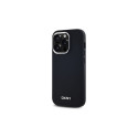 DKNY Plain Logo MagSafe iPhone 14 Pro Case - Black