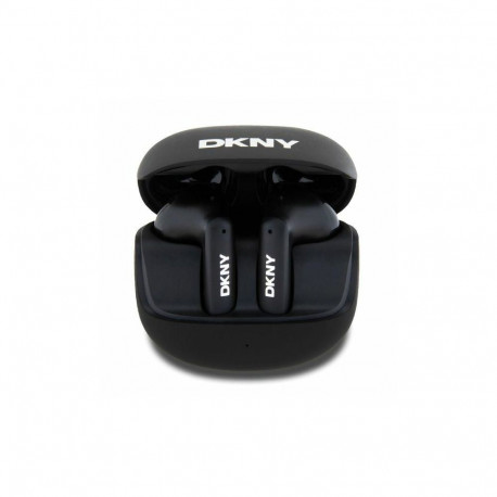 DKNY TWS BT Satiny Finish Headphones - Black