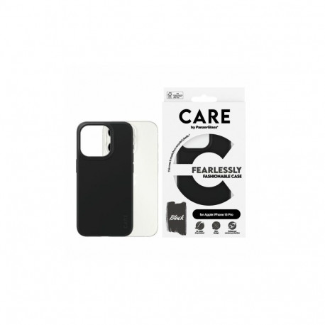 CARE by PanzerGlass Fearlessly Fashionable Case for iPhone 15 Pro - Black