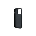 Karl Lagerfeld Diagonal Quilted Script case for iPhone 13 Pro Max - black