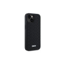 DKNY 3D Rubber Repeat Pattern case for iPhone 15/14/13 - black