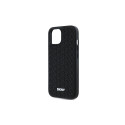 DKNY 3D Rubber Repeat Pattern case for iPhone 15 Plus - black