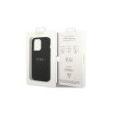Guess GUHCP14LPSASBBK iPhone 14 Pro 6,1" czarny/black Saffiano Strap