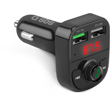 SBS FM transmitter/car charger 2xUSB 2.1A