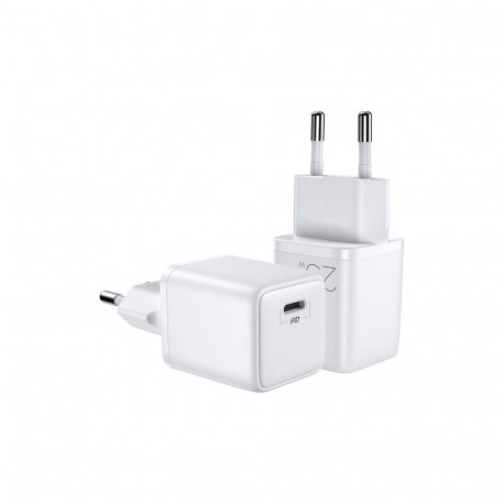 Joyroom fast wall charger USB Type C 25W 3A EU plug white (L-P251)