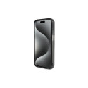 Guess Ring Stand Script Glitter MagSafe case for iPhone 13 Pro Max - black