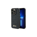 Guess Disco Metal Script case for iPhone 14 Pro - black