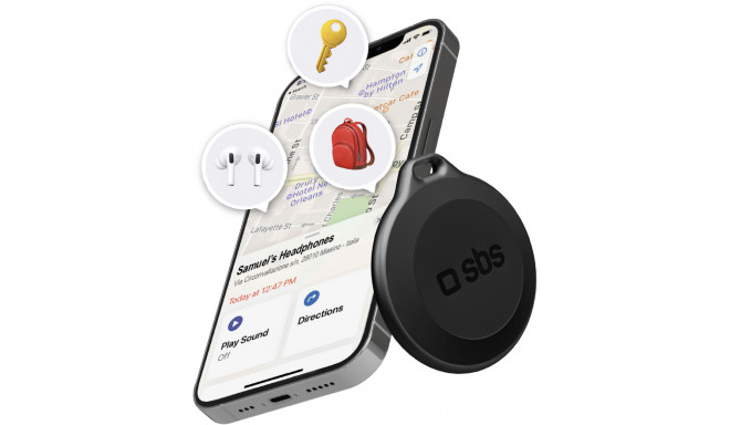 SBS Tracker Apple, black