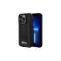 Guess Sequin Script Metal case for iPhone 14 Pro - black