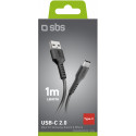 SBS kaabel USB - USB-C 1m, must