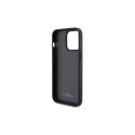 BMW Leather Diamond Pattern case for iPhone 15 Pro Max - black