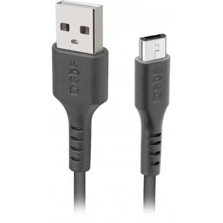 SBS cable USB - microUSB LTHL200 1m, black