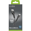 SBS cable USB - microUSB LTHL200 1m, black