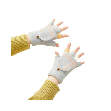 Women's/children's winter phone gloves - gray