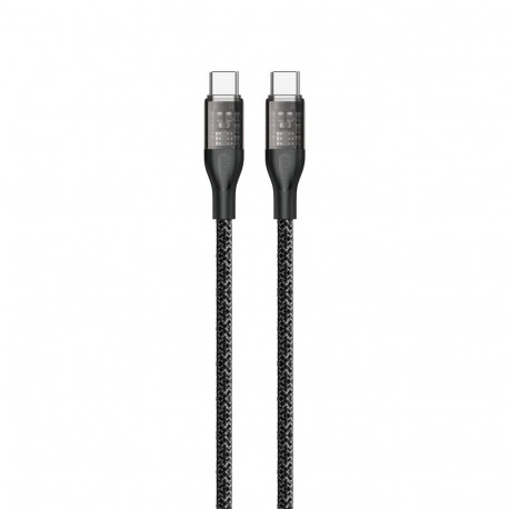 Dudao L22C USB-C - USB-C cable 120W 1m - gray