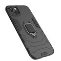 Ring Armor case for iPhone 14 Plus armored cover magnetic holder ring black