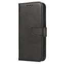 Magnet Case elegant case case cover with a flap and stand function OnePlus Ace black