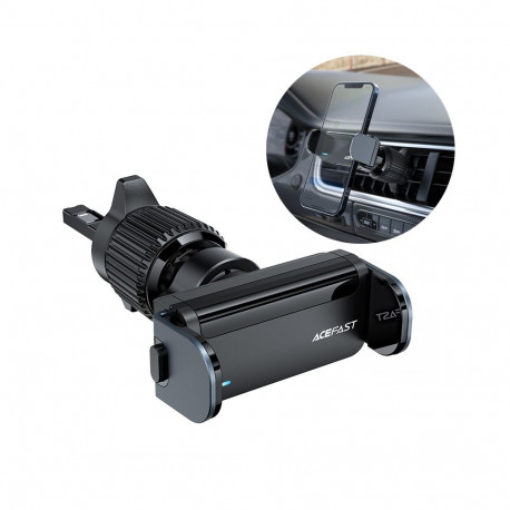 Acefast car automatic phone holder on the ventilation grille black (D9 black)