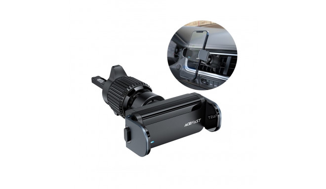 Acefast car automatic phone holder on the ventilation grille black (D9 black)