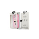 Karl Lagerfeld KLHCP13SKHTUGLP iPhone 13 mini 5,4" różowy/pink hardcase Glitter Karl's Head