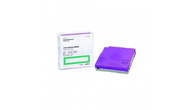 HPE LTO-6 Ultrium 6.25TB WORM andmekassett
