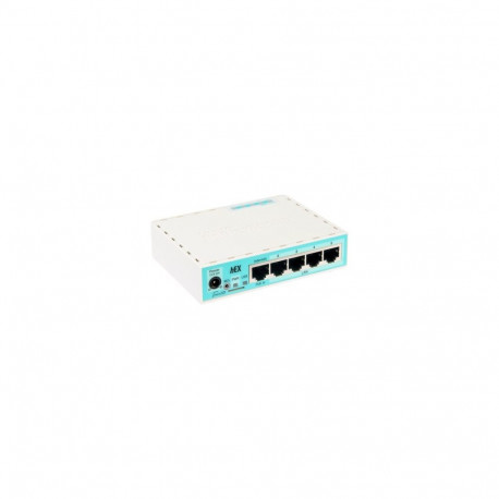 Mikrotik juhtmega ruuter RB750GR3 Gigabit Ethernet, türkiis, valge