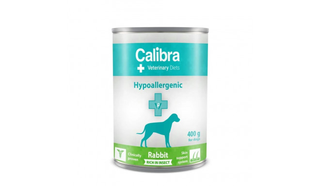CALIBRA VD koer hüpoallergeenne jänes ja putukas märg koeratoit 400g