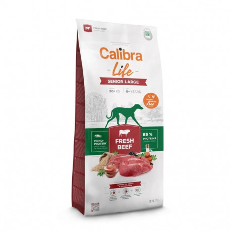 CALIBRA Life Senior Large Fresh Beef - dry dog food - 12kg