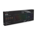 SAVIO STYX mehaaniline klaviatuur Outemu Brown, hot swap, RGB