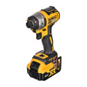 DeWALT DCF887P2-QW must-kollane löökmutrikeeraja 1/4" 3250 p/min 205 Nm 18 V