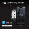 Huami Amazfit Active 2 Square, hõbedane/must