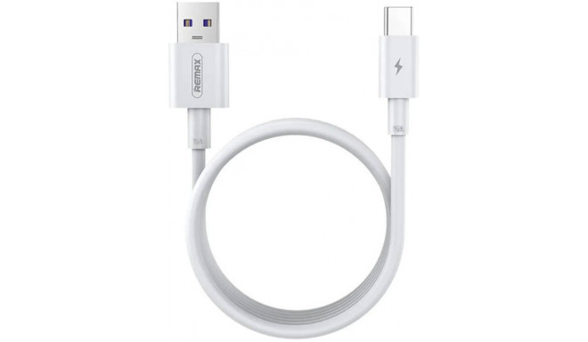 Remax kaabel USB - USB-C 5A 1m, valge