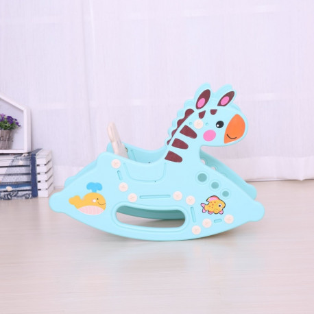 Kiikhobune Pony 2 in 1, sinine