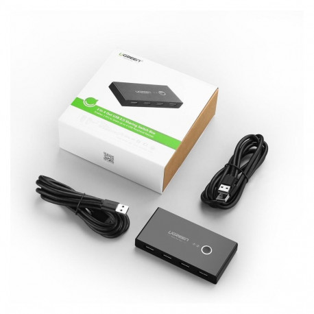 USB 2.0 Switch Box (2 In 4 Out)