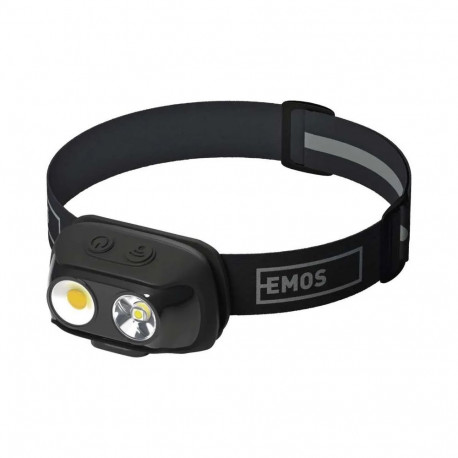 COB LED Rechargeable Headlamp P3542, 500lm, 130m, Li-pol 1200 mAh