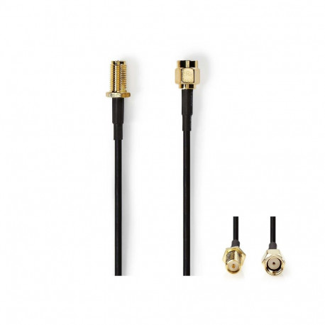 Cable RP SMA male - RP SMA male 2m 50Ohm