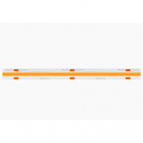 LED strip 24Vdc, 18W/m, COB 480LED/m, 1520lm, neutral white 4000K, IP20, 180°, LED LINE