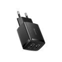 Seinalaadija 10.5W 2xUSB 2.1A, must