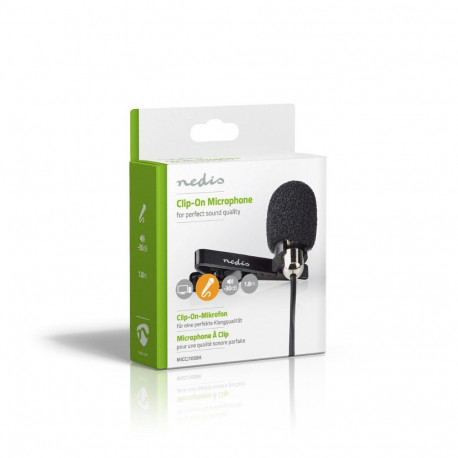 3,5 mm ühendusega klambriga mikrofon 1,8 m