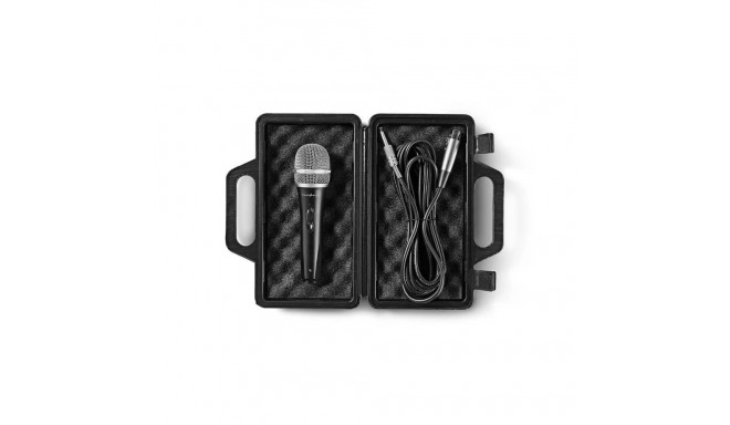 Unidirectional Dynamic Microphone with 6.35mm & XLR Cable 5m