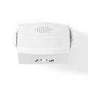 Battery powered motion detection alarm, 3x AAA, 80dB, white