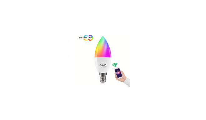 NOUS P4 Smart WIFI lamp RGB E14, TUYA / Smart Life